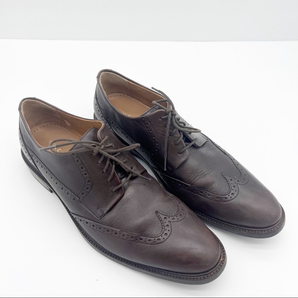 Cole Haan Dark Brown Oxfords